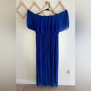Premier Strapless Royal Blue Dress